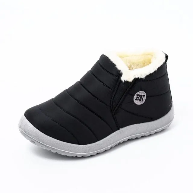 Women's Winter Waterproof Fur Shoes