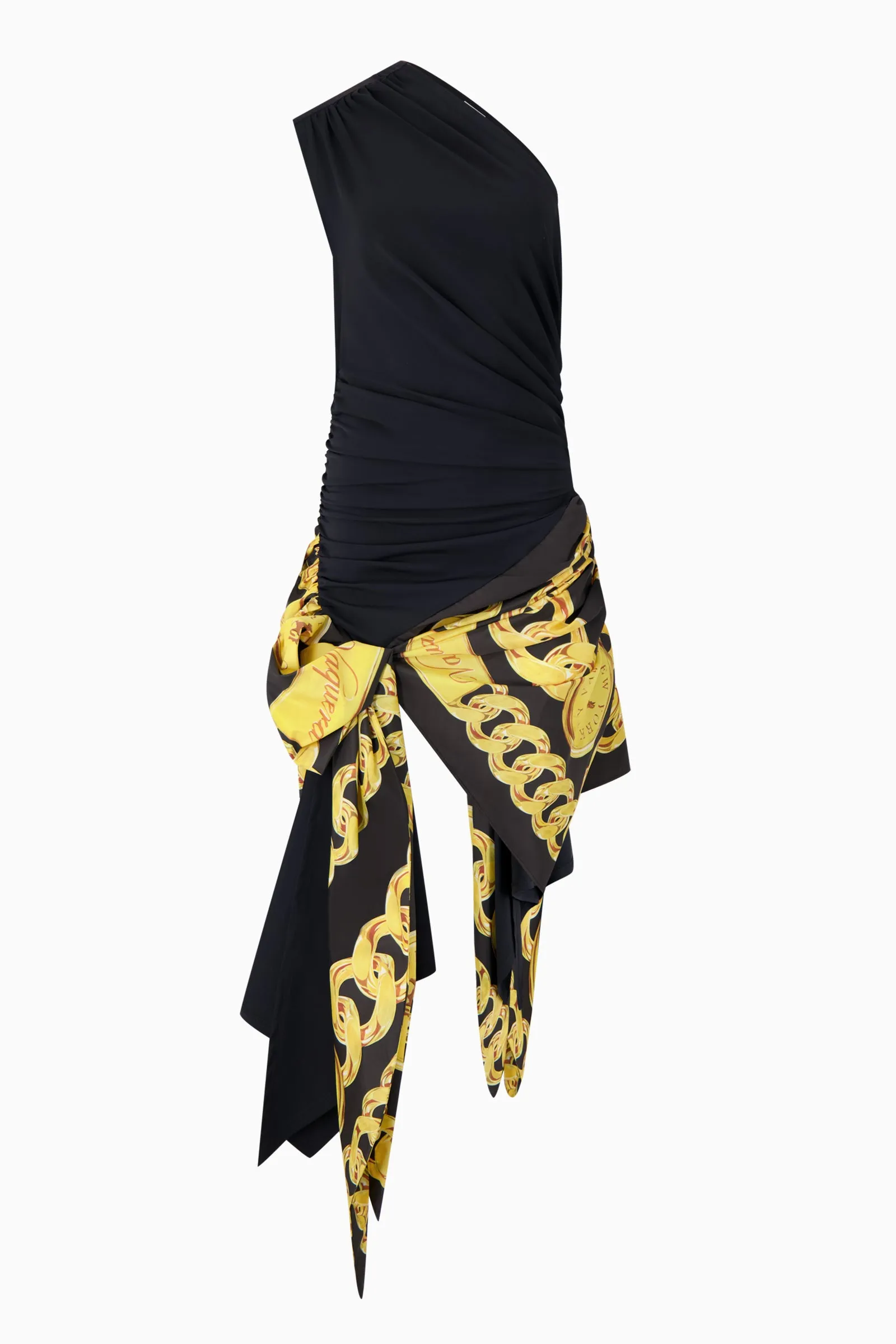 Woven Scarf Dress