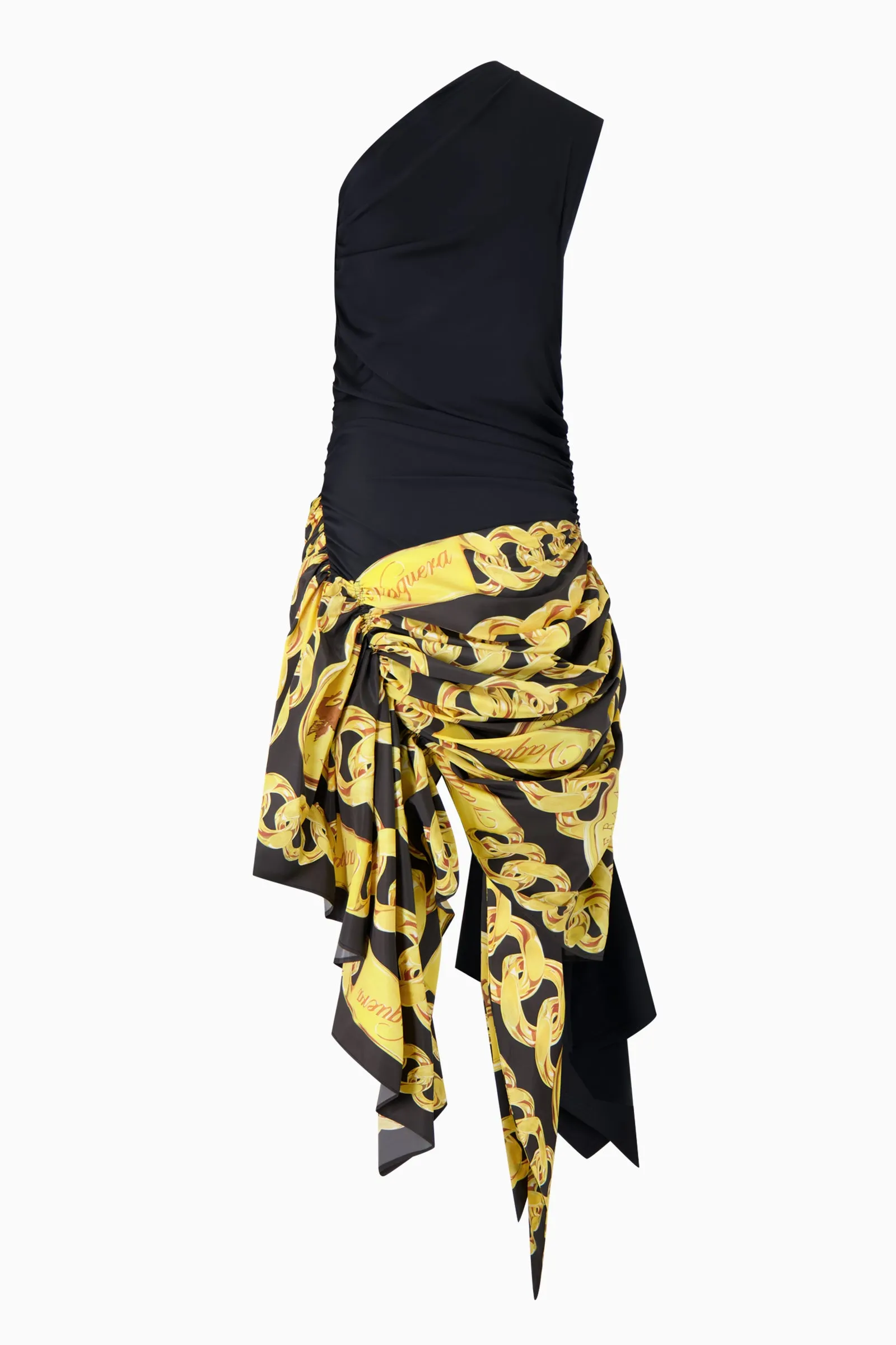 Woven Scarf Dress