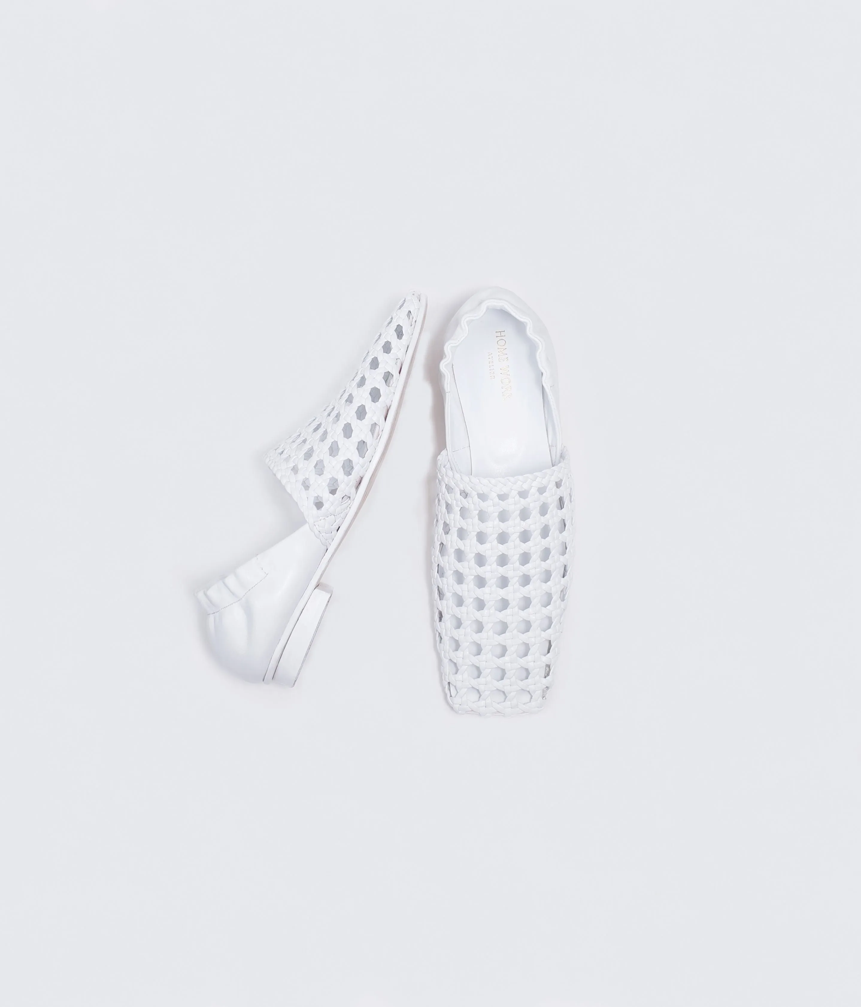 Woven Slip-On Loafers