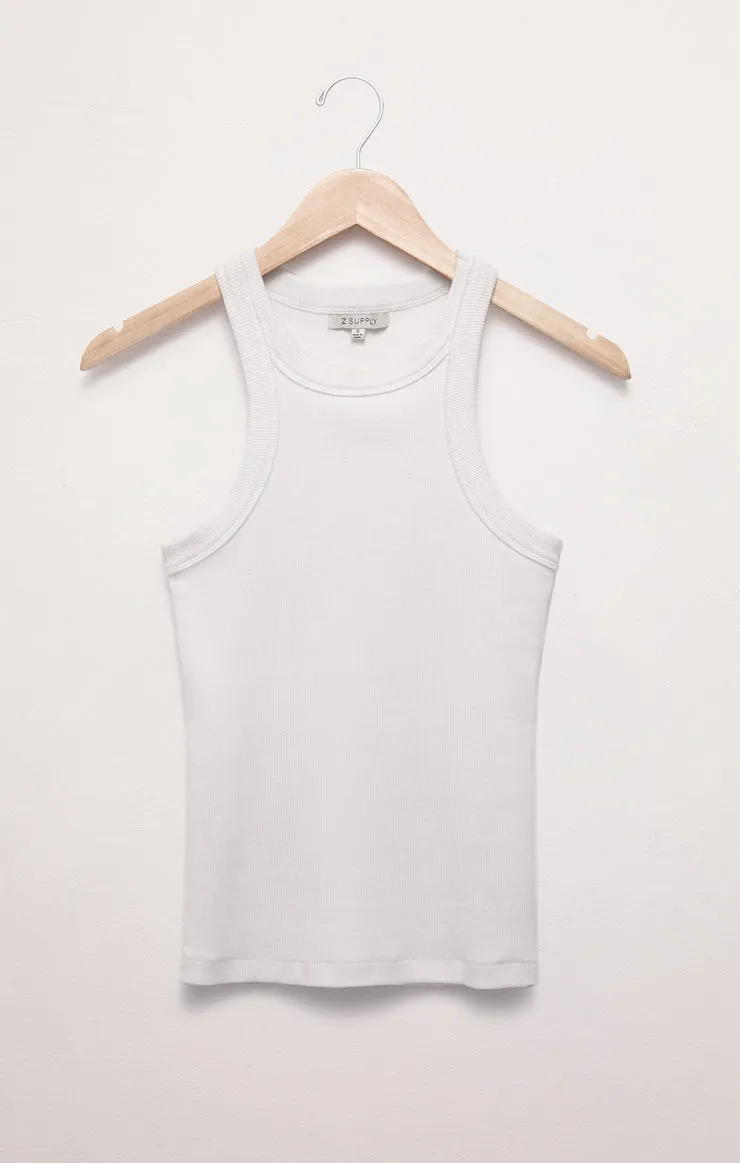 Z SUPPLY | Lily Rib Tank {White}