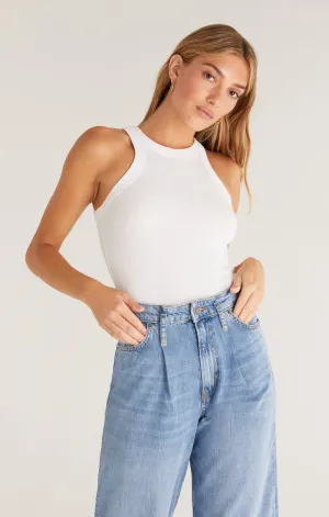 Z SUPPLY | Lily Rib Tank {White}